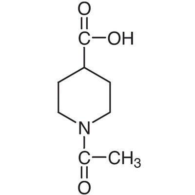 1-Acetyl-4-piperidinecarboxylic Acid&gt;98.0%(GC)(T)25g