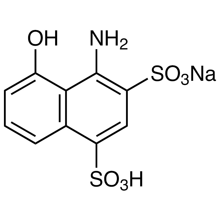 1-Amino-8-naphthol-2,4-disulfonic Acid Monosodium Salt>85.0%(HPLC)(T)500g