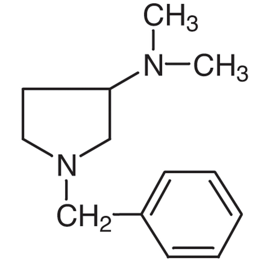 1-Benzyl-3-(dimethylamino)pyrrolidine&gt;97.0%(GC)(T)5g