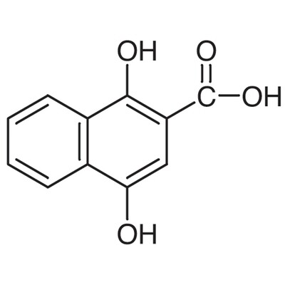 1,4-Dihydroxy-2-naphthoic Acid&gt;98.0%(HPLC)(T)25g