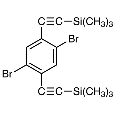 1,4-Dibromo-2,5-bis[2-(trimethylsilyl)ethynyl]benzene&gt;98.0%(GC)5g