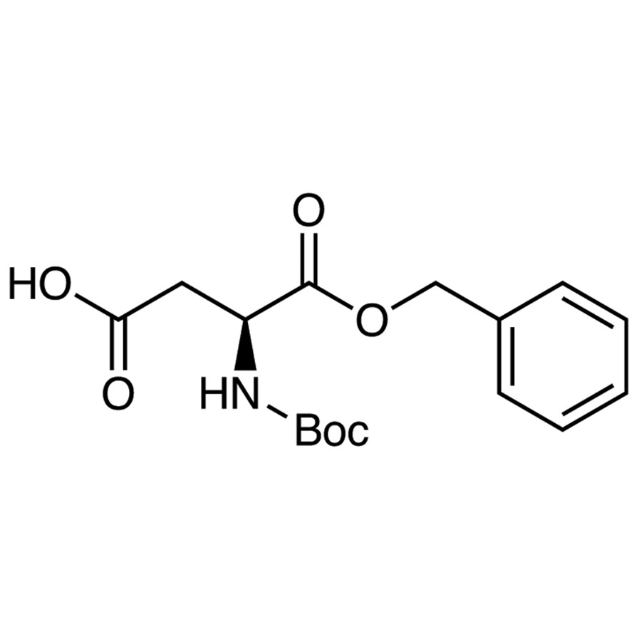 1-Benzyl N-(tert-Butoxycarbonyl)-L-aspartate>98.0%(HPLC)(T)5g
