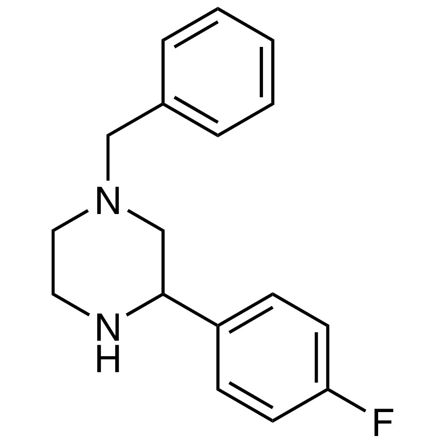 1-Benzyl-3-(4-fluorophenyl)piperazine&gt;98.0%(GC)(T)100mg