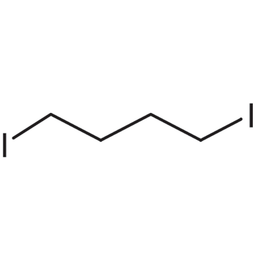 1,4-Diiodobutane (stabilized with Copper chip)&gt;98.0%(GC)25g