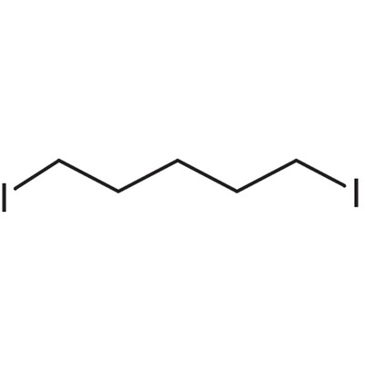 1,5-Diiodopentane (stabilized with Copper chip)&gt;98.0%(GC)25g