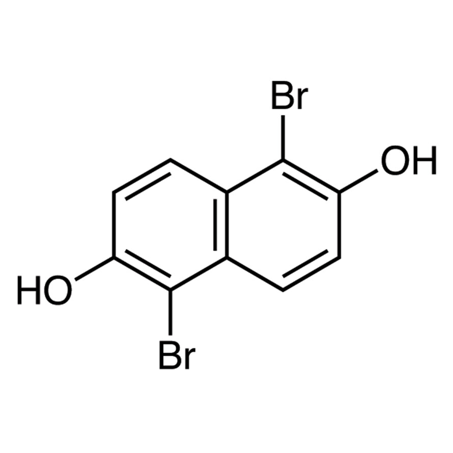 1,5-Dibromo-2,6-dihydroxynaphthalene&gt;98.0%(GC)25g