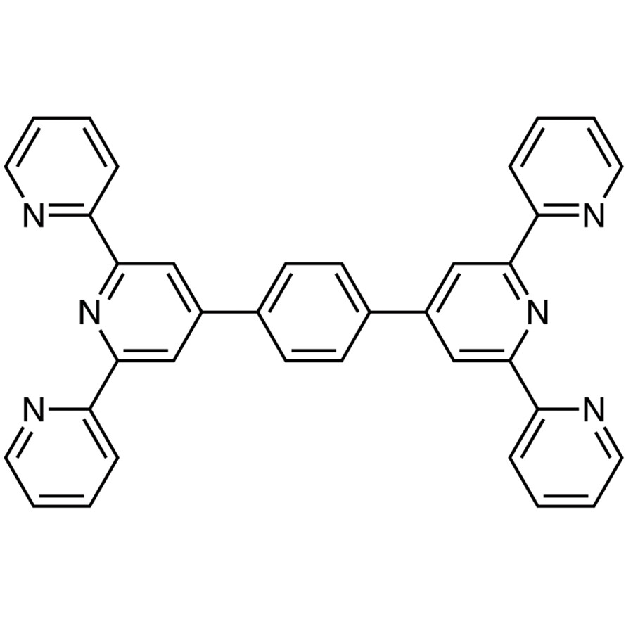 1,4-Di[[2,2':6',2''-terpyridin]-4'-yl]benzene>97.0%(N)200mg