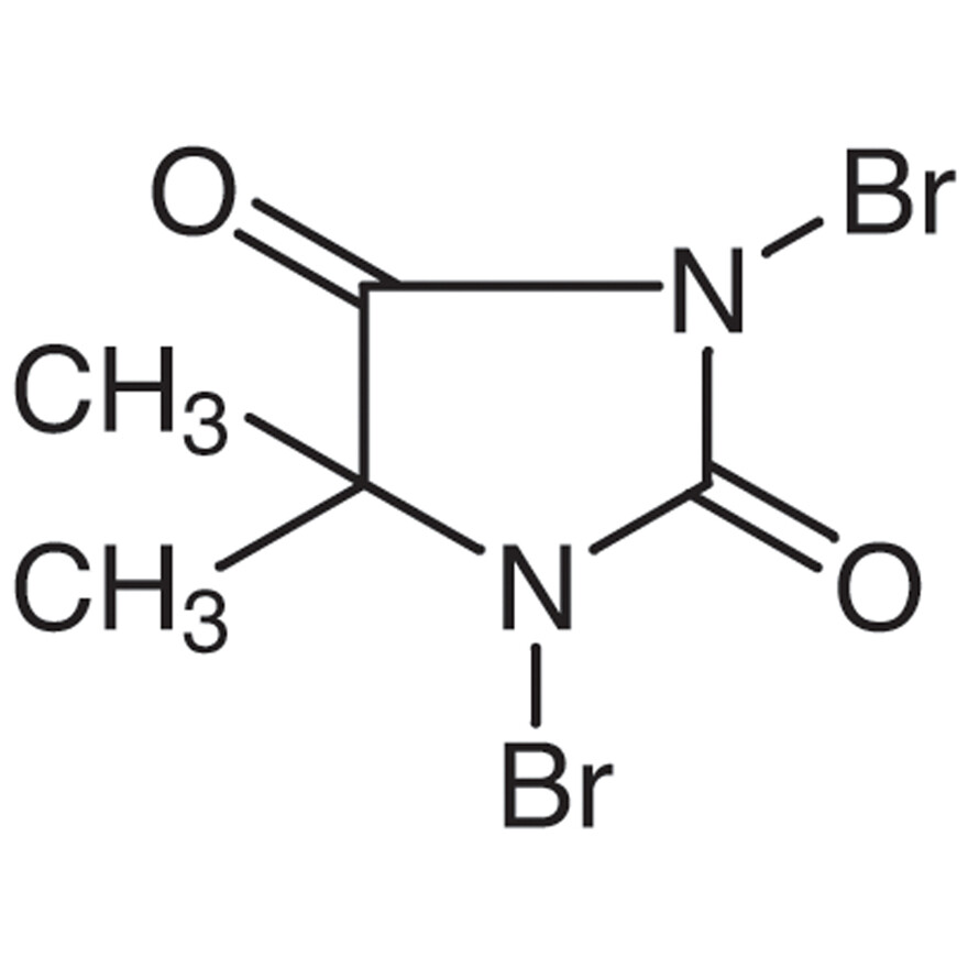 1,3-Dibromo-5,5-dimethylhydantoin>97.0%(T)500g