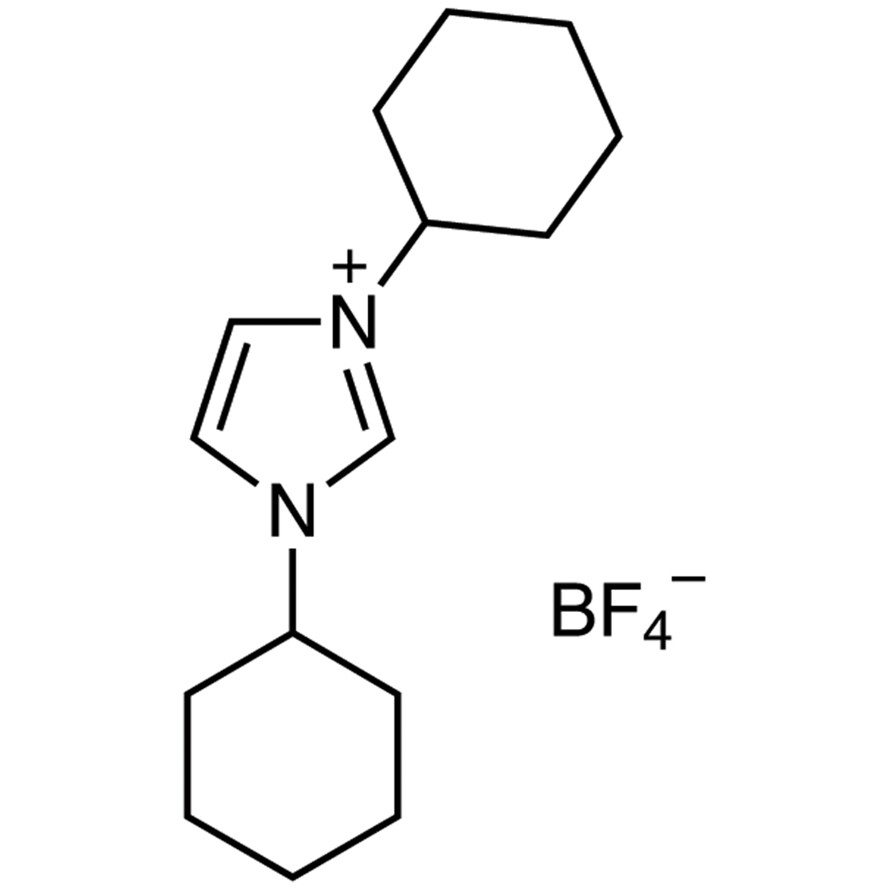 1,3-Dicyclohexylimidazolium Tetrafluoroborate&gt;98.0%(HPLC)(N)25g