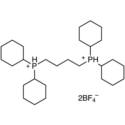 1,4-Bis(dicyclohexylphosphonium)butane Bis(tetrafluoroborate)&gt;95.0%(T)5g