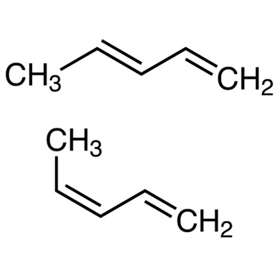 1,3-Pentadiene (cis- and trans- mixture) (stabilized with TBC)&gt;96.0%(GC)25mL