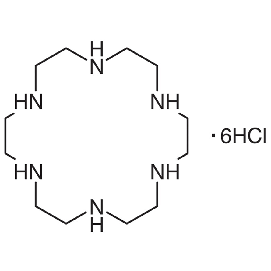 1,4,7,10,13,16-Hexaazacyclooctadecane Hexahydrochloride&gt;98.0%(N)100mg