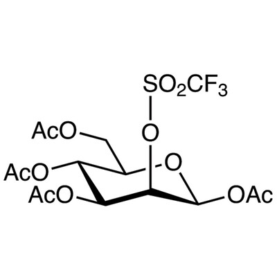 1,3,4,6-Tetra-O-acetyl-2-O-(trifluoromethanesulfonyl)-beta-D-mannopyranose&gt;98.0%(GC)100mg