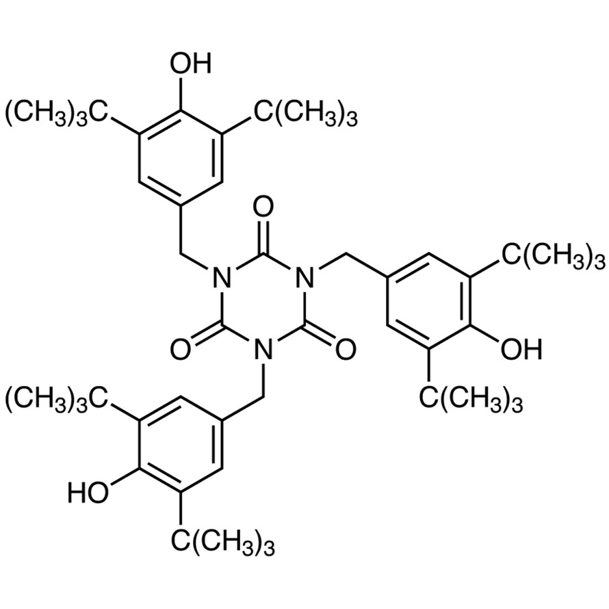 1,3,5-Tris(3,5-di-tert-butyl-4-hydroxybenzyl)-1,3,5-triazinane-2,4,6-trione&gt;98.0%(HPLC)(N)500g