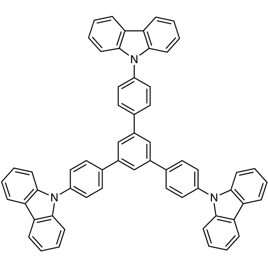1,3,5-Tris[4-(9-carbazolyl)phenyl]benzene&gt;98.0%(HPLC)(N)1g