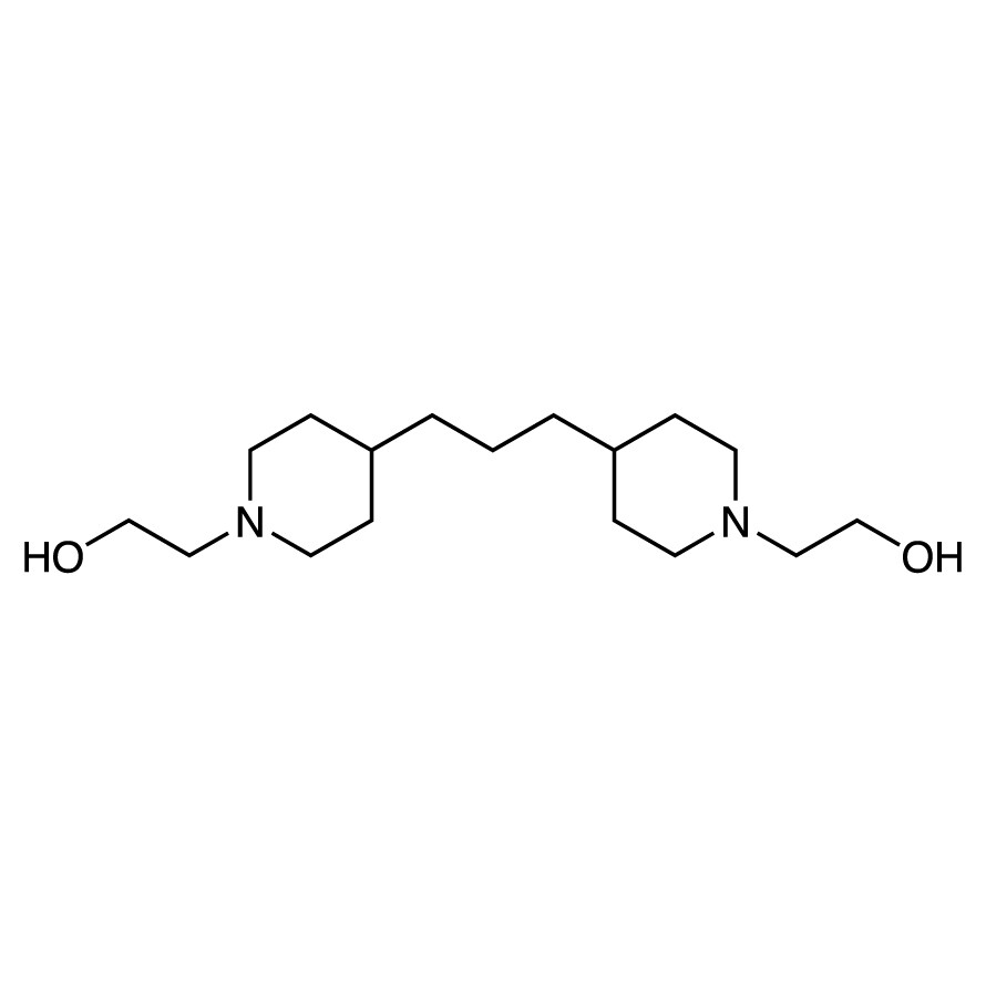 1,3-Bis[1-(2-hydroxyethyl)-4-piperidyl]propane&gt;98.0%(GC)25g