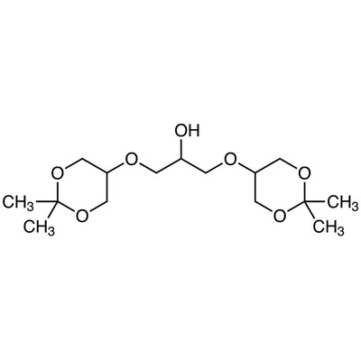 1,3-Bis[(2,2-dimethyl-1,3-dioxan-5-yl)oxy]-2-propanol&gt;98.0%(GC)100mg