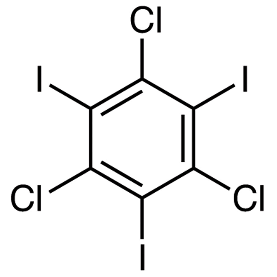 1,3,5-Trichloro-2,4,6-triiodobenzene>96.0%(GC)1g