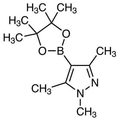1,3,5-Trimethyl-4-(4,4,5,5-tetramethyl-1,3,2-dioxaborolan-2-yl)pyrazole&gt;98.0%(GC)(T)200mg