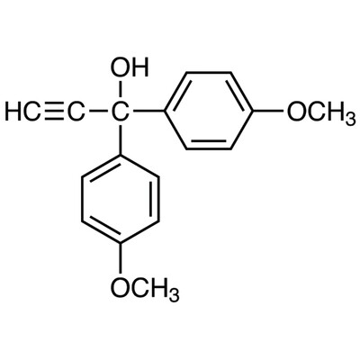 1,1-Bis(4-methoxyphenyl)prop-2-yn-1-ol&gt;98.0%(GC)5g