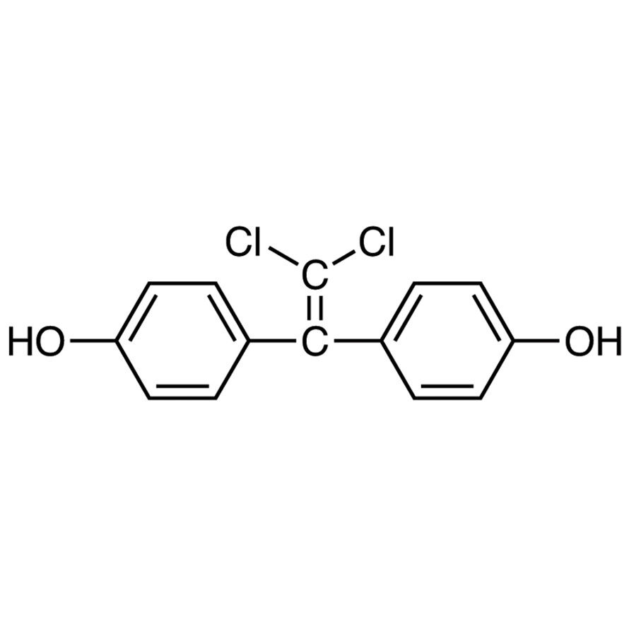 1,1-Dichloro-2,2-bis(4-hydroxyphenyl)ethylene&gt;98.0%(GC)5g