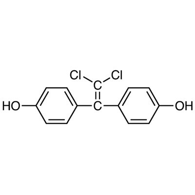 1,1-Dichloro-2,2-bis(4-hydroxyphenyl)ethylene&gt;98.0%(GC)5g