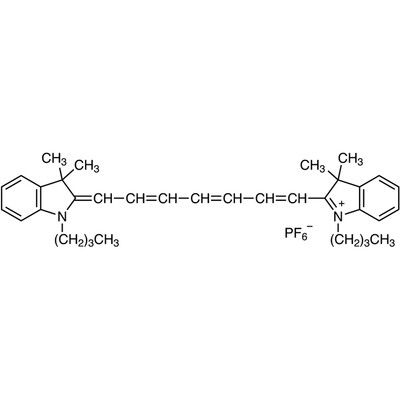1,1&#39;-Dibutyl-3,3,3&#39;,3&#39;-tetramethylindotricarbocyanine Hexafluorophosphate&gt;98.0%(HPLC)1g