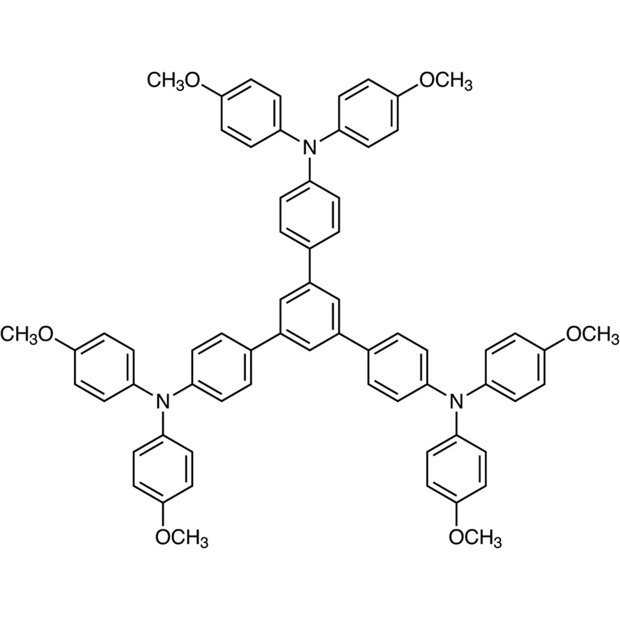 1,3,5-Tris[4-[bis(4-methoxyphenyl)amino]phenyl]benzene&gt;95.0%(HPLC)1g