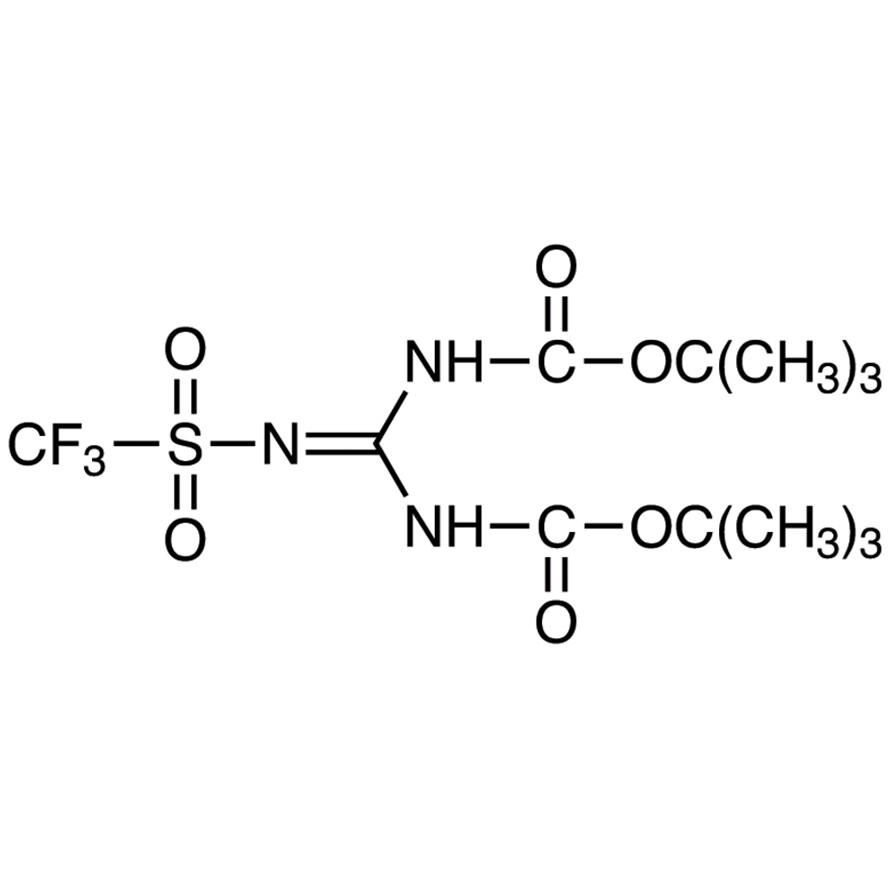 1,3-Bis(tert-butoxycarbonyl)-2-(trifluoromethanesulfonyl)guanidine&gt;98.0%(HPLC)(T)5g