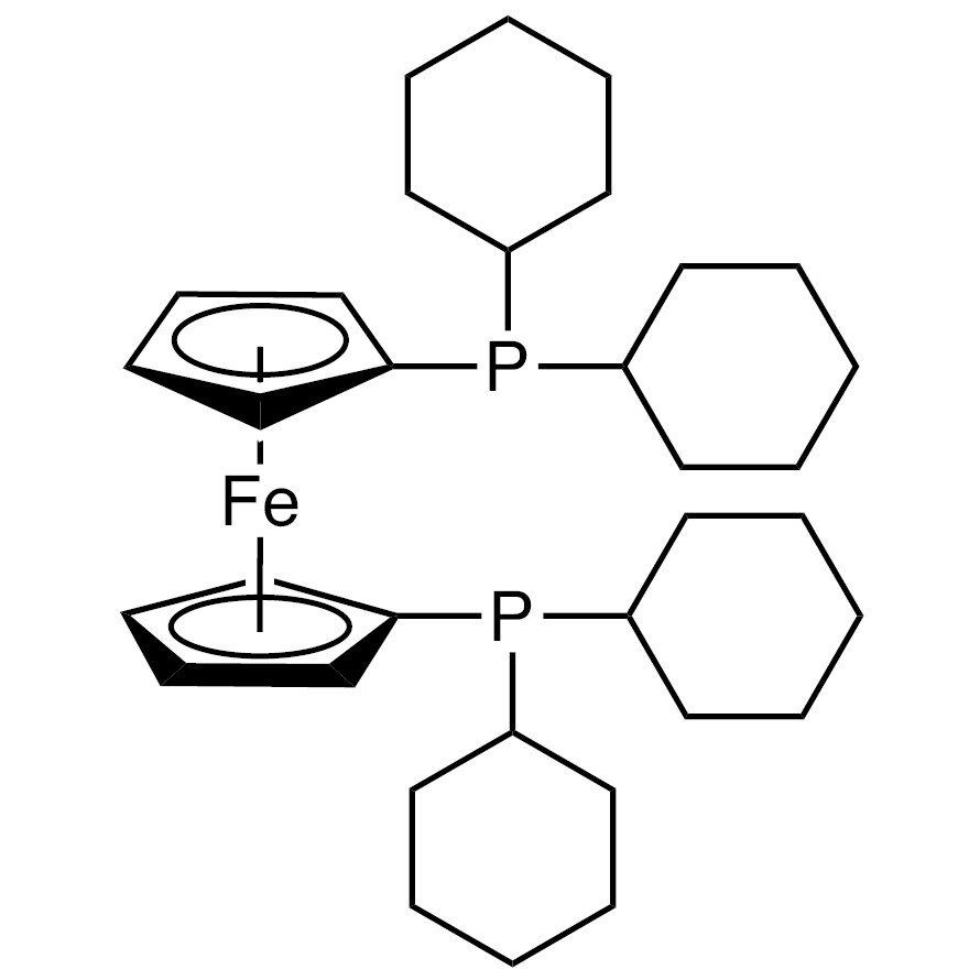 1,1'-Bis(dicyclohexylphosphino)ferrocene>97.0%(HPLC)(T)5g