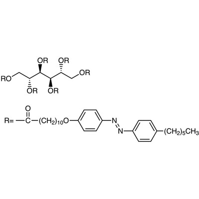 1,2,3,4,5,6-Hexa-O-[11-[4-(4-hexylphenylazo)phenoxy]undecanoyl]-D-mannitol&gt;97.0%(HPLC)5g