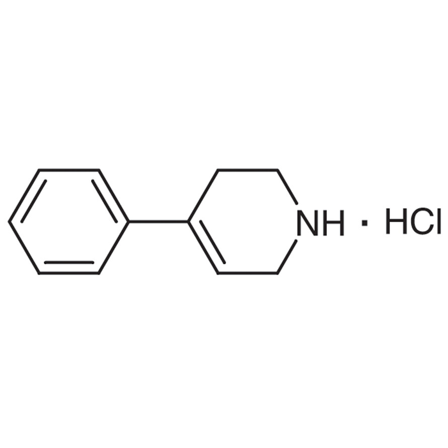 1,2,3,6-Tetrahydro-4-phenylpyridine Hydrochloride&gt;98.0%(HPLC)(T)5g