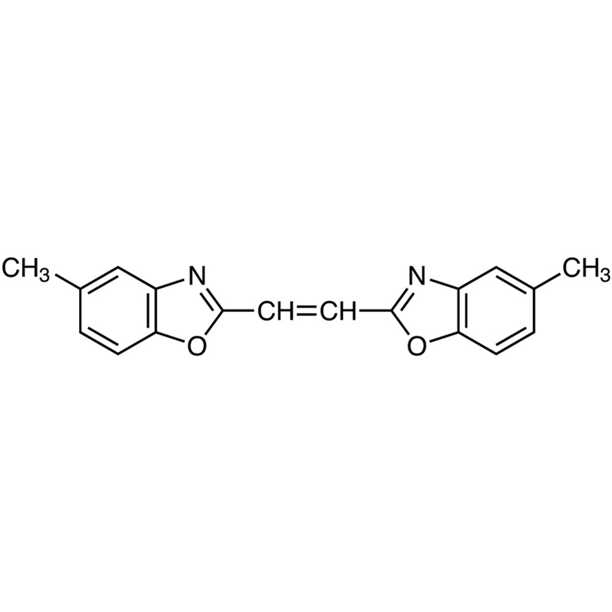 1,2-Bis(5-methyl-2-benzoxazolyl)ethylene>98.0%(HPLC)(N)25g