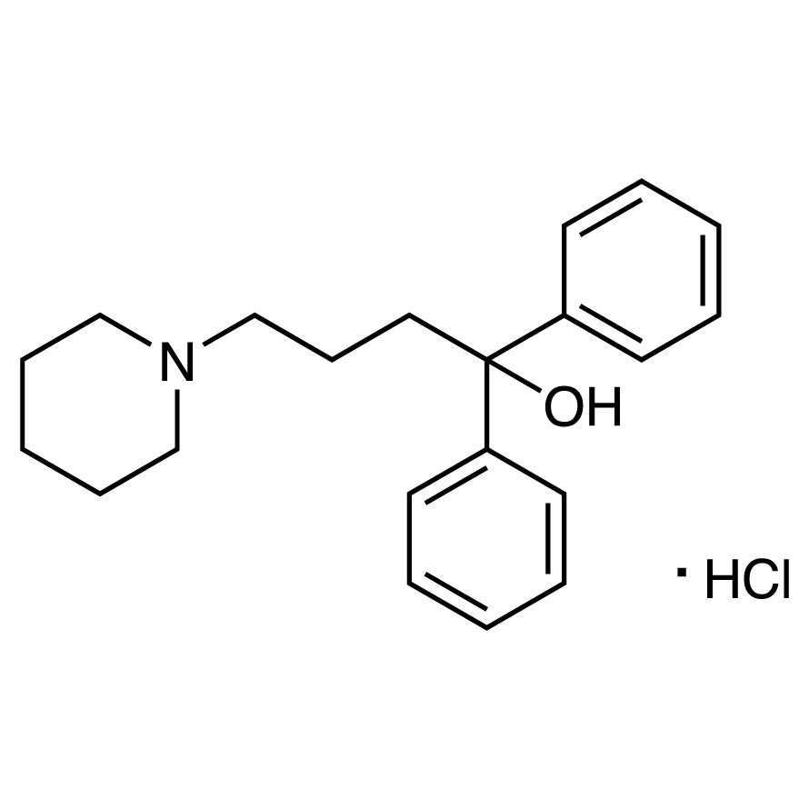 1,1-Diphenyl-4-piperidino-1-butanol Hydrochloride&gt;99.0%(T)25g