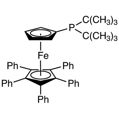 1,2,3,4,5-Pentaphenyl-1&#39;-(di-tert-butylphosphino)ferrocene&gt;98.0%(T)500mg