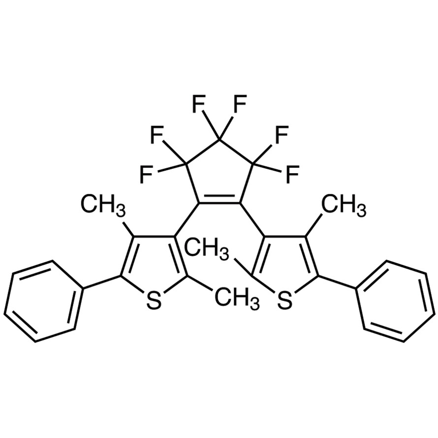 1,2-Bis(2,4-dimethyl-5-phenyl-3-thienyl)-3,3,4,4,5,5-hexafluoro-1-cyclopentene (purified by sublimation)&gt;99.0%(GC)100mg