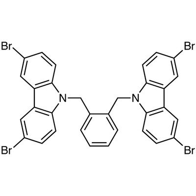 1,2-Bis[(3,6-dibromo-9H-carbazol-9-yl)methyl]benzene&gt;98.0%(HPLC)5g