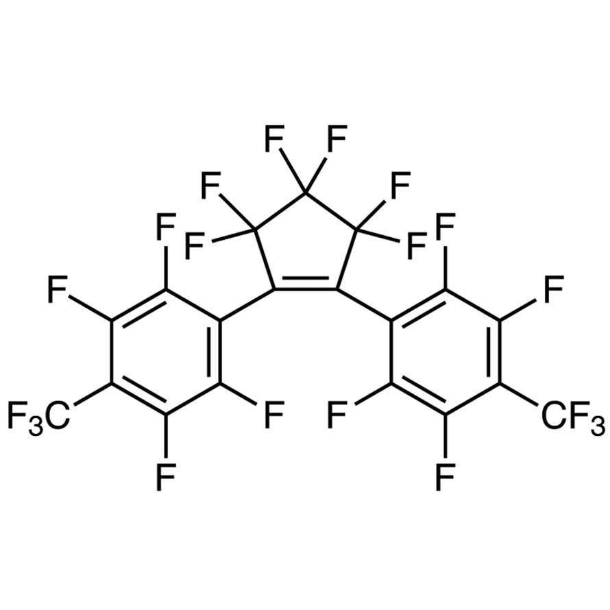 1,2-Bis[2,3,5,6-tetrafluoro-4-(trifluoromethyl)phenyl]-3,3,4,4,5,5-hexafluoro-1-cyclopentene&gt;95.0%(GC)500mg