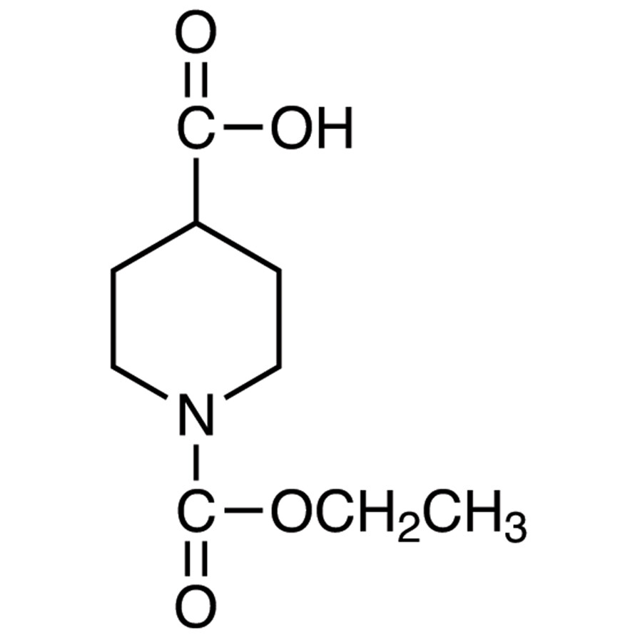 1-(Ethoxycarbonyl)-4-piperidinecarboxylic Acid&gt;98.0%(GC)(T)5g
