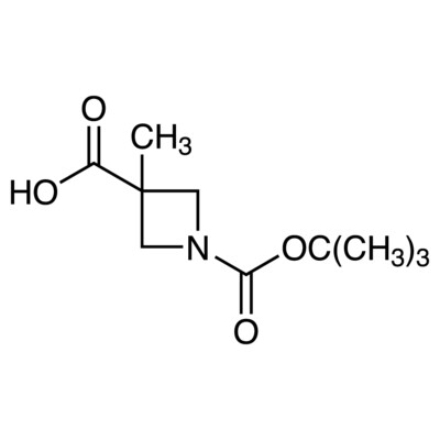 1-(tert-Butoxycarbonyl)-3-methylazetidine-3-carboxylic Acid&gt;98.0%(GC)(T)1g