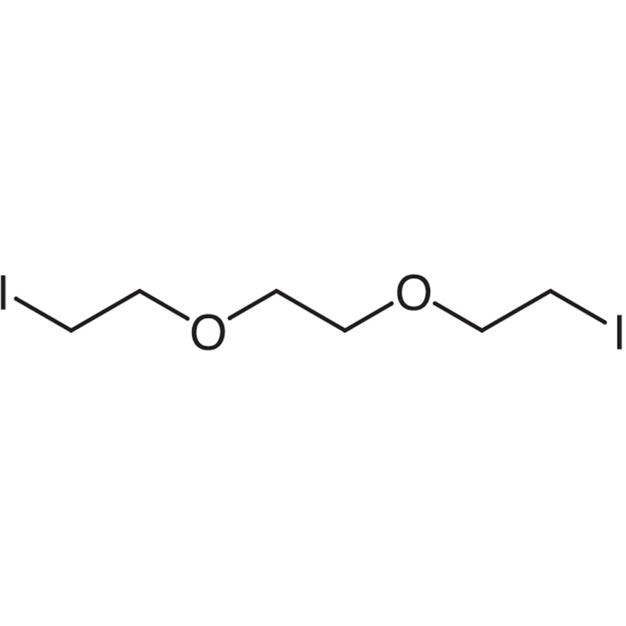 1,2-Bis(2-iodoethoxy)ethane (stabilized with Copper chip)&gt;96.0%(GC)10g