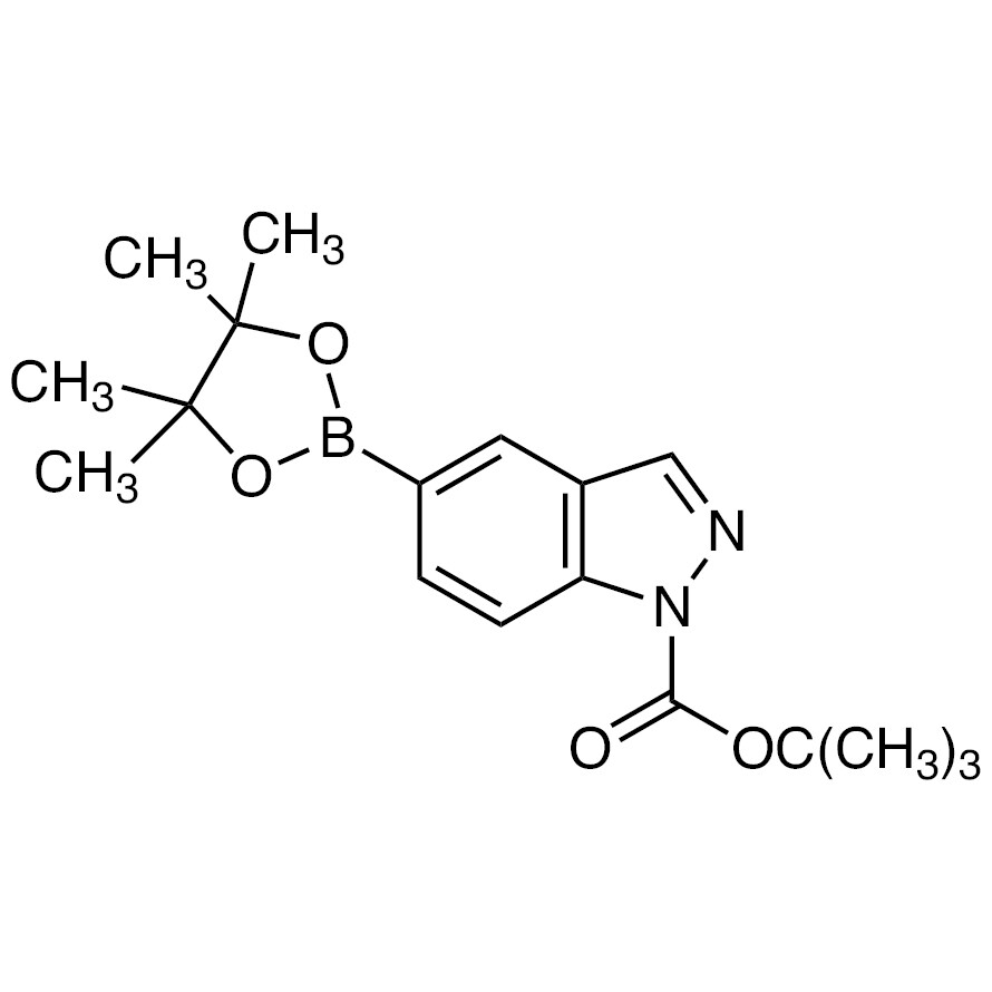 1-(tert-Butoxycarbonyl)-5-(4,4,5,5-tetramethyl-[1,3,2]dioxaborolan-2-yl)indazole&gt;98.0%(GC)(T)1g