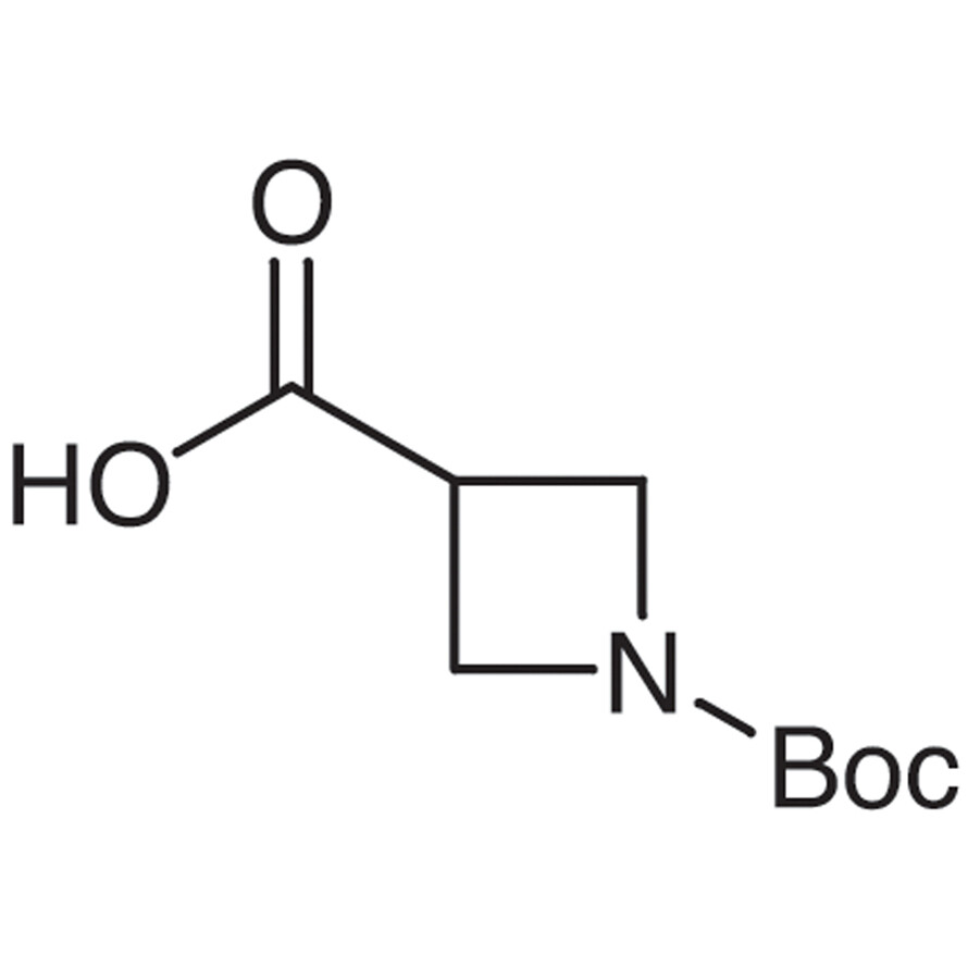 1-(tert-Butoxycarbonyl)azetidine-3-carboxylic Acid>98.0%(GC)(T)5g