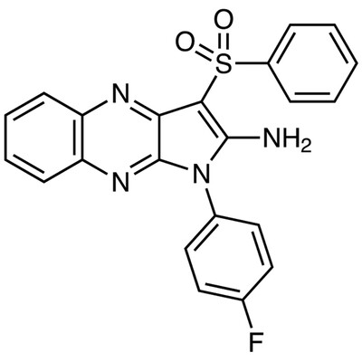 1-(4-Fluorophenyl)-3-(phenylsulfonyl)-1H-pyrrolo[2,3-b]quinoxalin-2-amine&gt;95.0%(HPLC)50mg