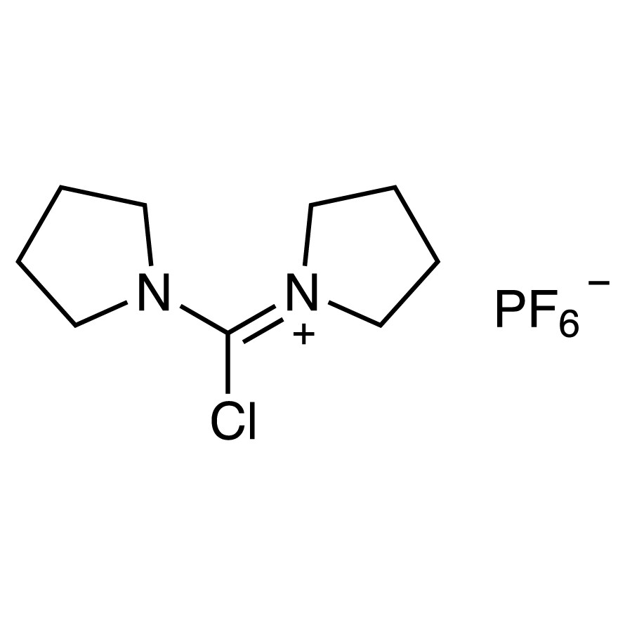 1-(Chloro-1-pyrrolidinylmethylene)pyrrolidinium Hexafluorophosphate&gt;97.0%(T)5g