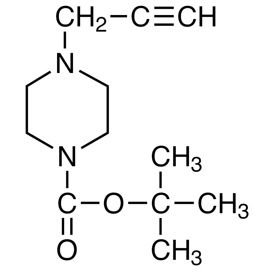 1-(tert-Butoxycarbonyl)-4-(2-propynyl)piperazine&gt;98.0%(GC)(T)1g