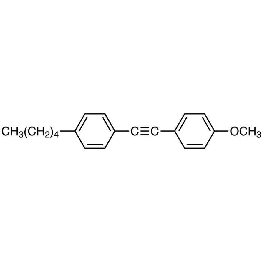 1-(4-Methoxyphenyl)ethynyl-4-pentylbenzene&gt;98.0%(GC)25g