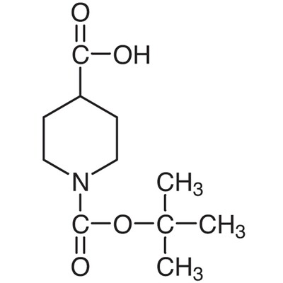 1-(tert-Butoxycarbonyl)-4-piperidinecarboxylic Acid&gt;96.0%(GC)(T)25g