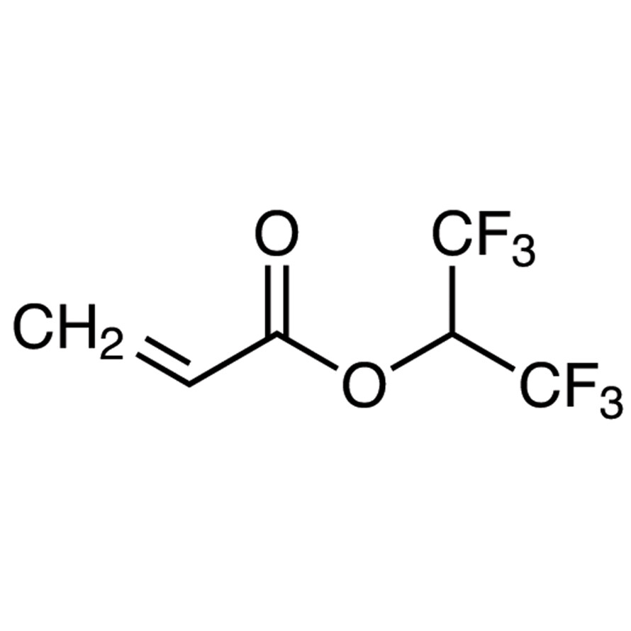 1,1,1,3,3,3-Hexafluoroisopropyl Acrylate (stabilized with TBC)&gt;98.0%(GC)25g