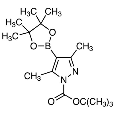1-(tert-Butoxycarbonyl)-3,5-dimethyl-4-(4,4,5,5-tetramethyl-1,3,2-dioxaborolan-2-yl)pyrazole&gt;98.0%(HPLC)(T)1g